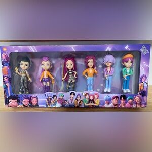 Kpop Demon Hunter Set of 6 Anime figures High Quality